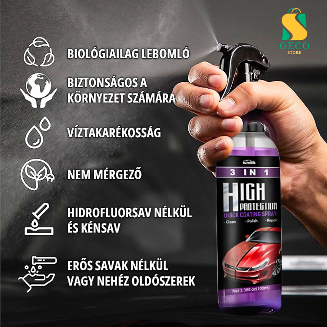 Keramička prevlaka za automobile 3 u 1